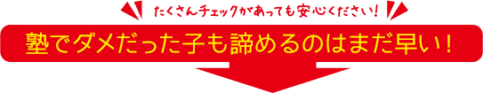 塾でダメだった子も諦めるのはまだ早い！