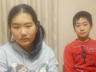 ことみちゃん（中1）・こうしろう君（小6）(備前市)