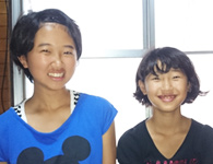 あやなちゃん・みゆうちゃん(岡山市東区)