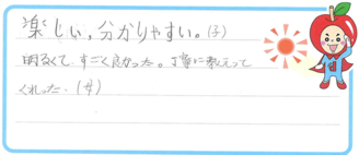 しょう君(各務原市)の口コミ