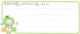 K君(清須市)の口コミ