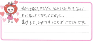 K君(三方郡)の口コミ