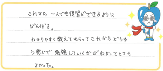 T君(阿南市)の口コミ