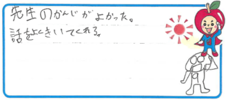 K君(葛城市)の口コミ