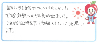 M君(東大阪市)の口コミ