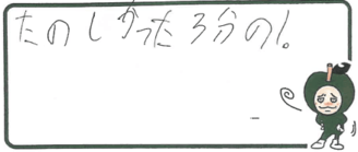 M君(池田市)の口コミ