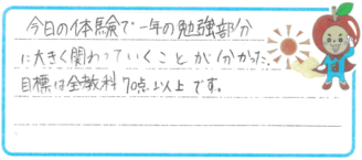 H君(米子市)の口コミ